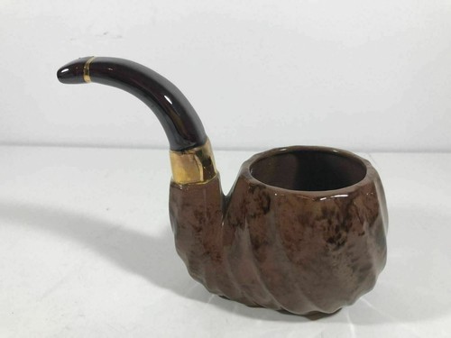 Vintage RELPO T607  Figural Tobacco Smoking Pipe Planter Ceramic