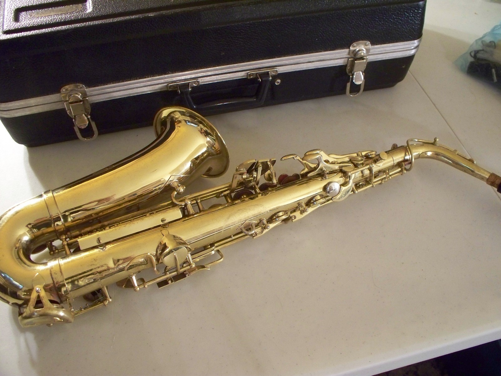Vintage Conn SAXOPHONE With Mouthpiece and CASE FULLY SERVICED!