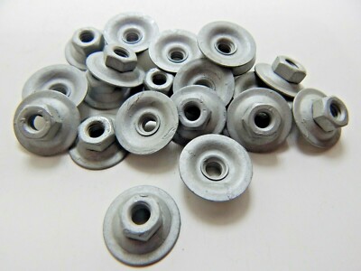 1/4 - 20  HEX  NUTS  WITH  LOOSE  SPINNING  WASHERS