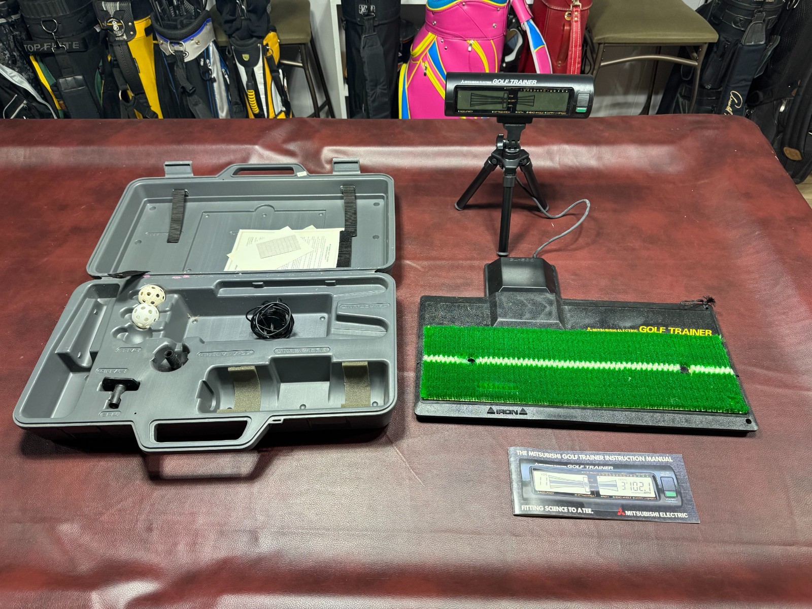 三菱 GOLF TRAINER GL-500 ゴルフトレーナー 通電確認済 三菱 GOLF TRAINER GL-500 ゴルフトレーナー 通電確認済