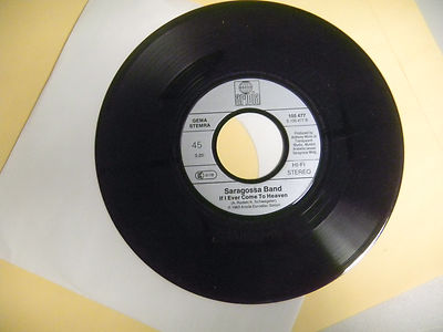 SARAGOSSA BAND  if i ever come to heaven /  i know i know NEW OLD STOCK  45