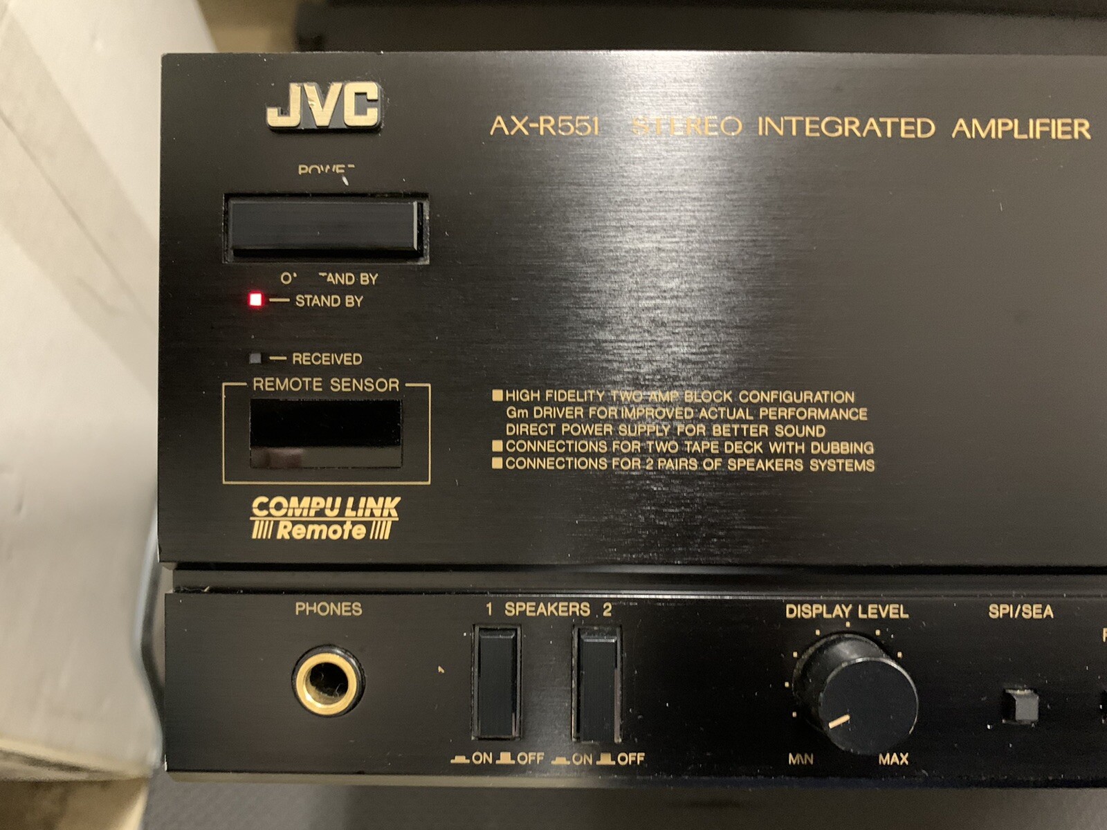 Усилитель JVC Stereo Integrated 