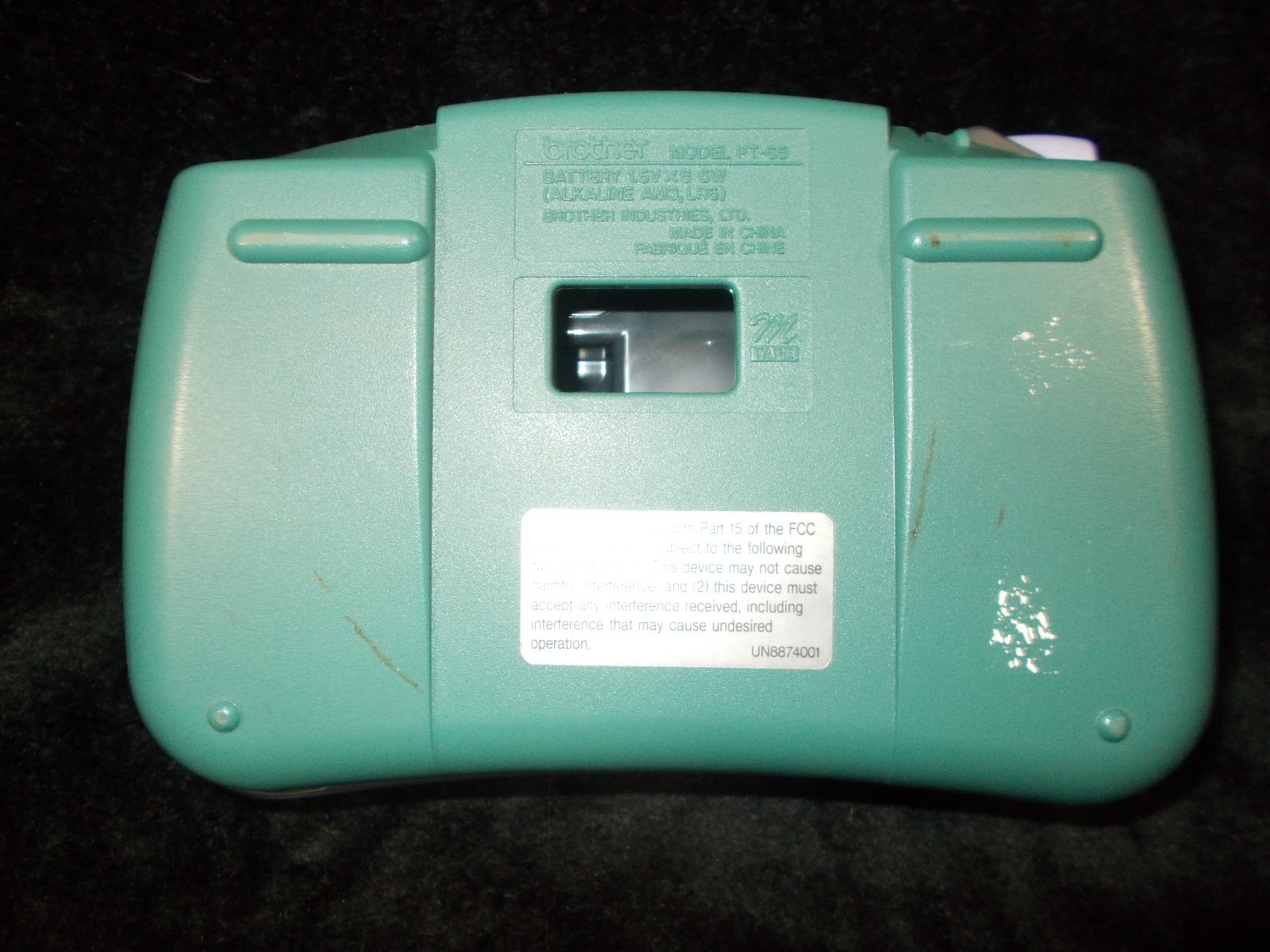 BROTHER P-Touch Home & Hobby Electronic Label Maker Model PT-65 green