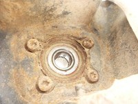 Mazda CX-7 CX7 ER 09-12  2,2d 127KW 4WD Achsschenkel Radnabe mit ABS Links Hinten Mazda CX-7 CX7 ER 09-12... Vorschau 9