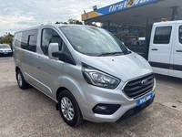 FORD TRANSIT CUSTOM 2.0 130ps Low Roof Limited Van DAY / CREW / CAMPING CONVERS