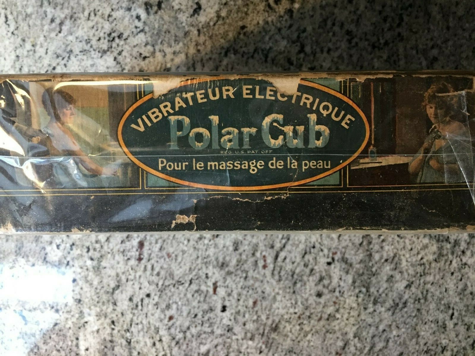 A C Gilbert Polar Cub Electric Vibrator,  1920's Vintage, Original Works