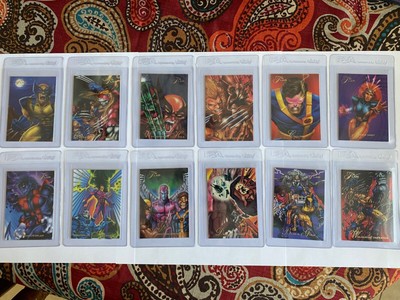 1994 Fleer Flair Marvel X-Men Lot -- Wolverine, Cyclops, Jean Grey