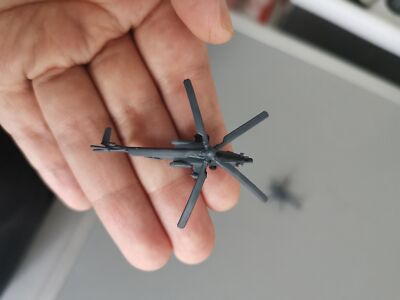 1/350 1/400 1/700 Soviet  Mi-28 Attack helicopte model 