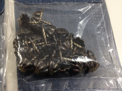 120 Furniture Tacks ~ Upholstery Tacks ~ 5 Packages of 24 Tacks