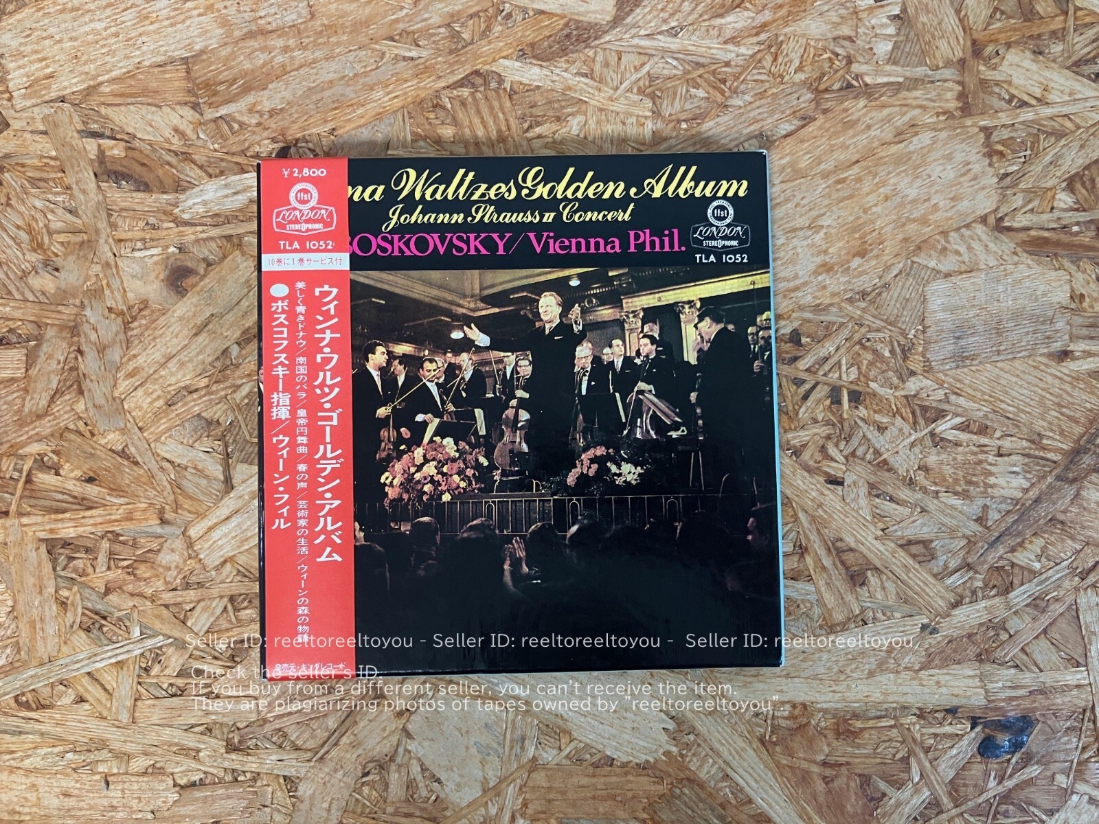 その他 Reel Tape Vienna Waltzes Golden Album TLA1052 LONDON /00390 Reel Tape VIENNA WALTZES Golden Album TLA1052 LONDON JAPAN