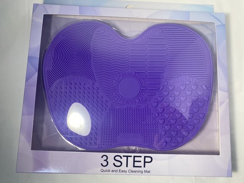 Silicone Makeup Brush Cleaner Pad Washing Scrubber Board Cleaning Mat Tool