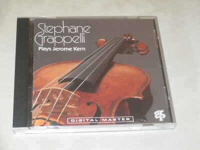 STEPHANE GRAPPELLI Plays Jerome Kern (1987) CD GRP Jazz Violin Ettore Stratta