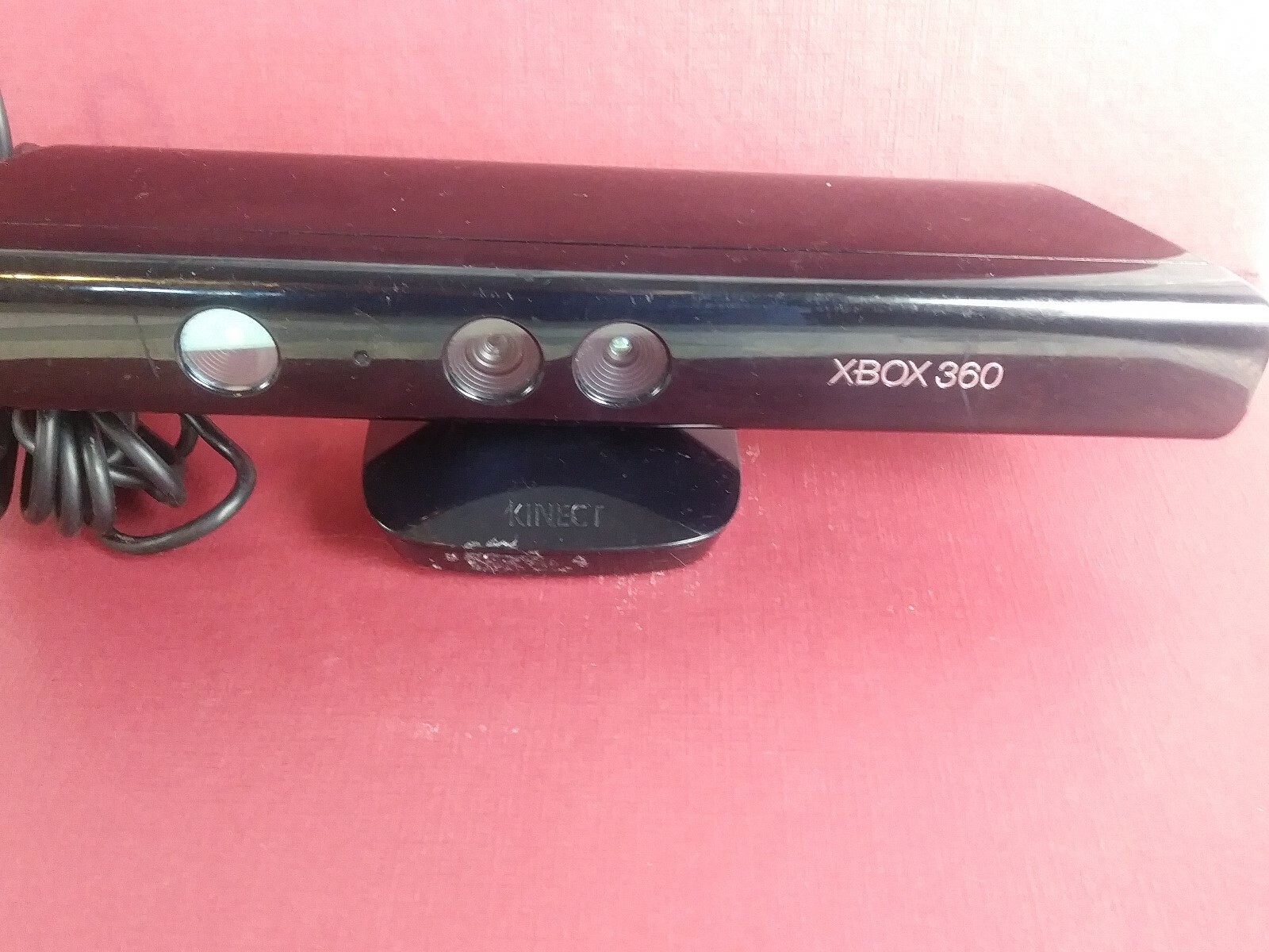 Microsoft Xbox 360 Kinect Connect Black Sensor Bar Model # 1414 Geuine OEM