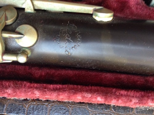 Estate Find Henri Leduc Paris Vintage Clarinet With Original Case