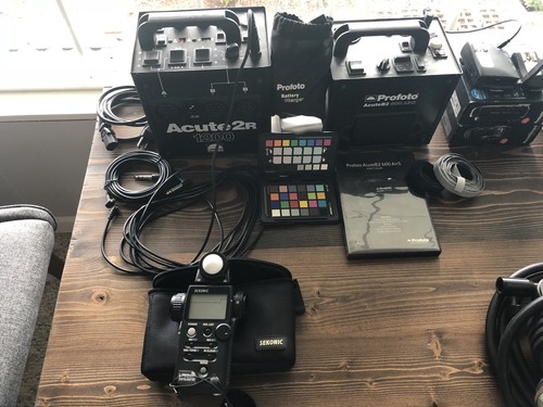 Profoto Studio Lighting Kit - AcuteB2 - Flashes, Triggers, EVERYTHING!!
