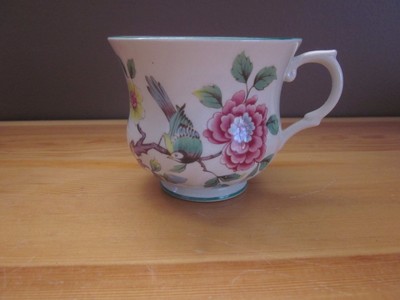 James Kent Staffordshire - Old Foley Chinese Rose Teacup & Saucer