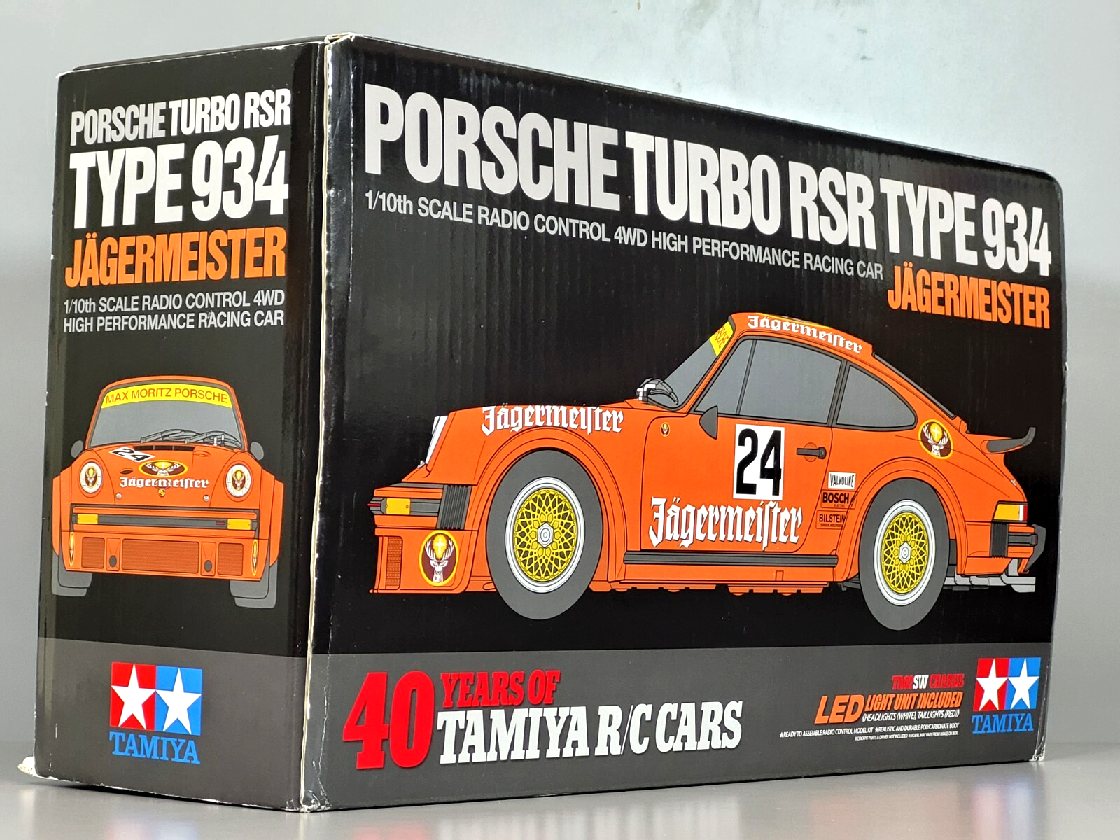【Z1RRR】　タミヤ 1/10 RC ポルシェターボRSR 934 Tamiya 1/10 R/C Porsche Turbo RSR TYPE 934 Jagermeister