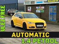 2014 Audi A3 1.4 TFSI 140 S Line 3dr S Tronic HATCHBACK Petrol Automatic
