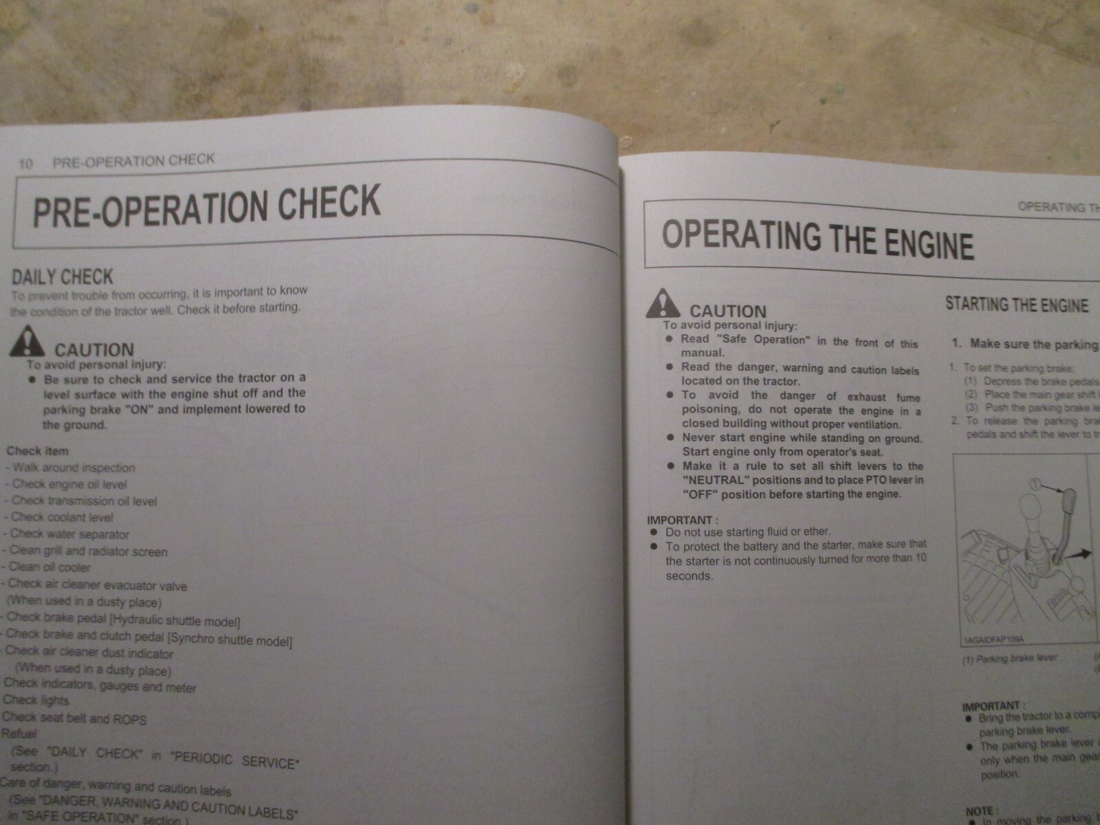 Kubota M9540HDL Operators Manual 3C391-99714