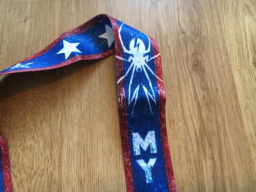 NIP My Chemical Romance Guitar Strap Red White And Blue