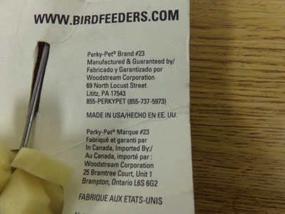 NEW Perky Pet #23 Feeder Cleaning Mop   *FREE SHIPPING*