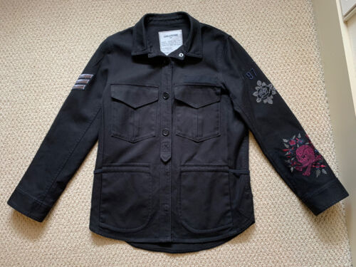 ZADIG & VOLTAIRE Tackl military shirt jacket embroidered ZADIG & VOLTAIRE Tackl military shirt jacket embroidered