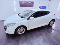 2012 62 RENAULT MEGANE 1.6 16V DYNAMIQUE TOMTOM 3 DOOR PETROL MANUAL PEARL WHITE