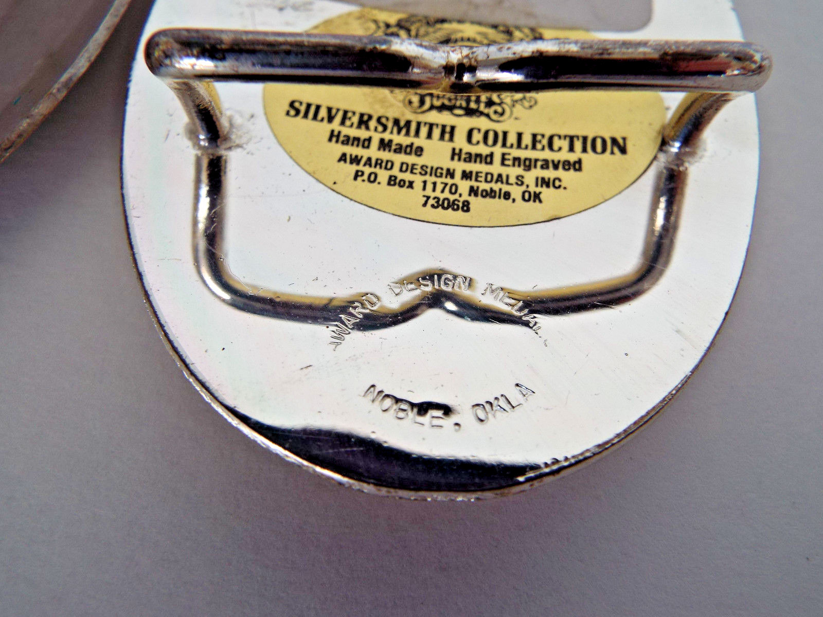 VINTAGE BELT BUCKLE Collection 8 Piece Estate Lot Anacortes Brass Silversmith