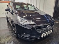 2019 Vauxhall Corsa 1.4 Corsa SRI VX-Line Nav Black 5dr Hatchback Petrol Manual