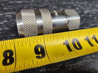 3/8''-18 Parker Hydraulic Female Quick Coupling FS-371-6FP 316SS NPT 2000 PSI Max