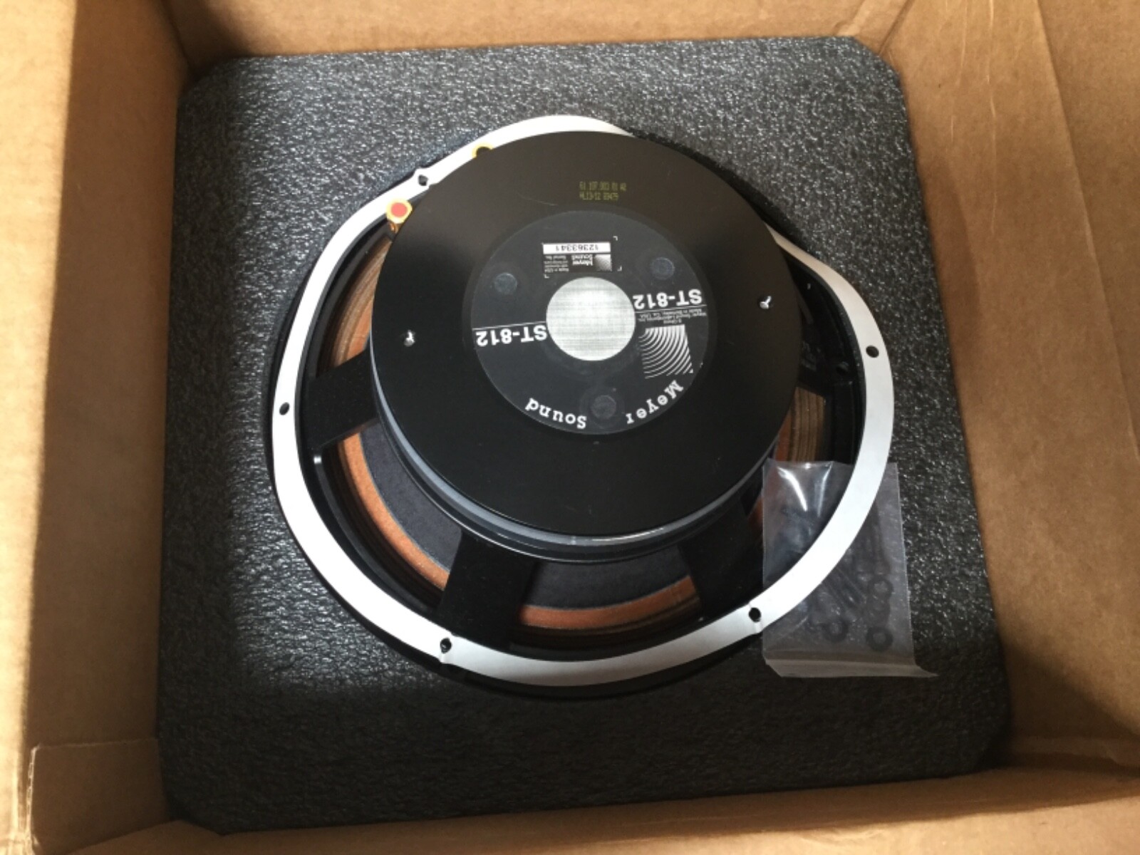 Black New Meyer Sound MS ST-812 12 