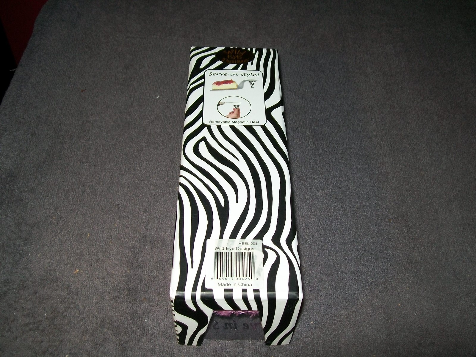 HIGH HEEL CAKE SERVER - HEEL 204 - NEW IN THE BOX