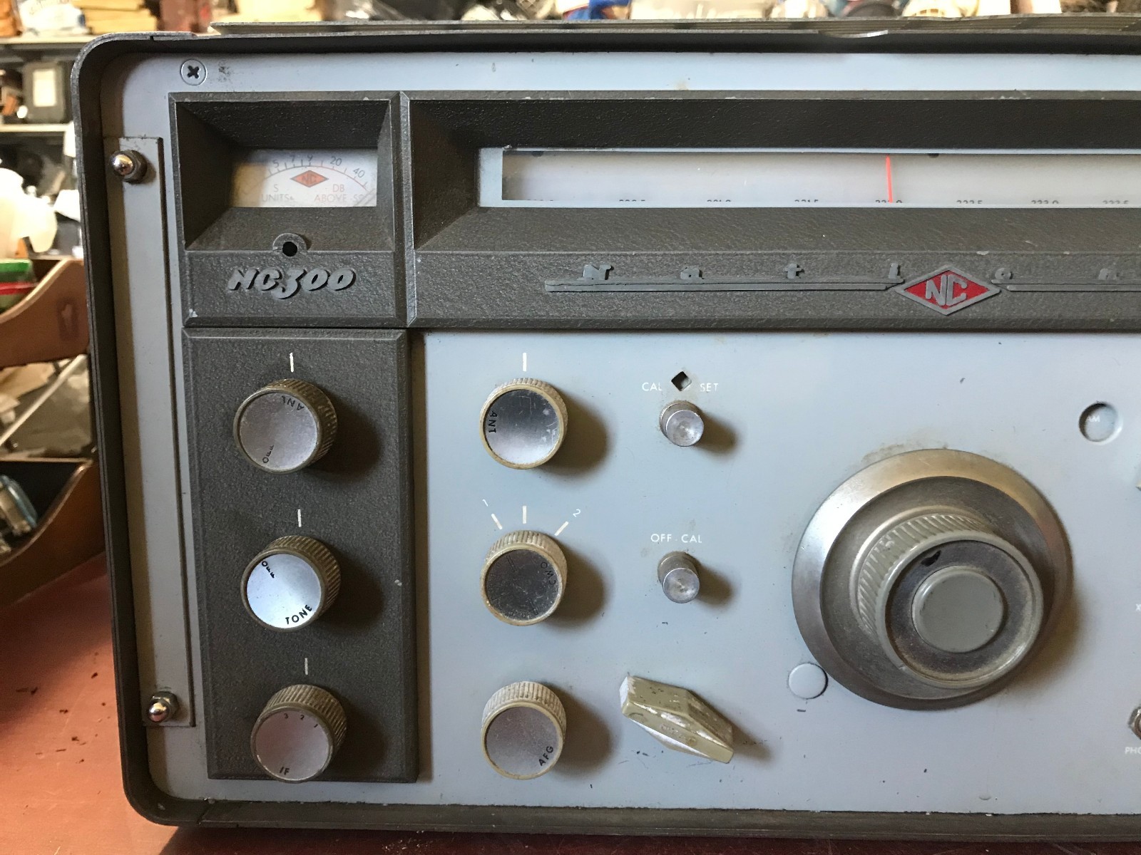 !!! National Model NC-300 Vintage HF Ham Radio Tube Receiver !!!