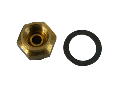 Carter AFB AVS TQ 5/8-20 Brass Fuel Inlet Fitting 5/16" Inverted Flare