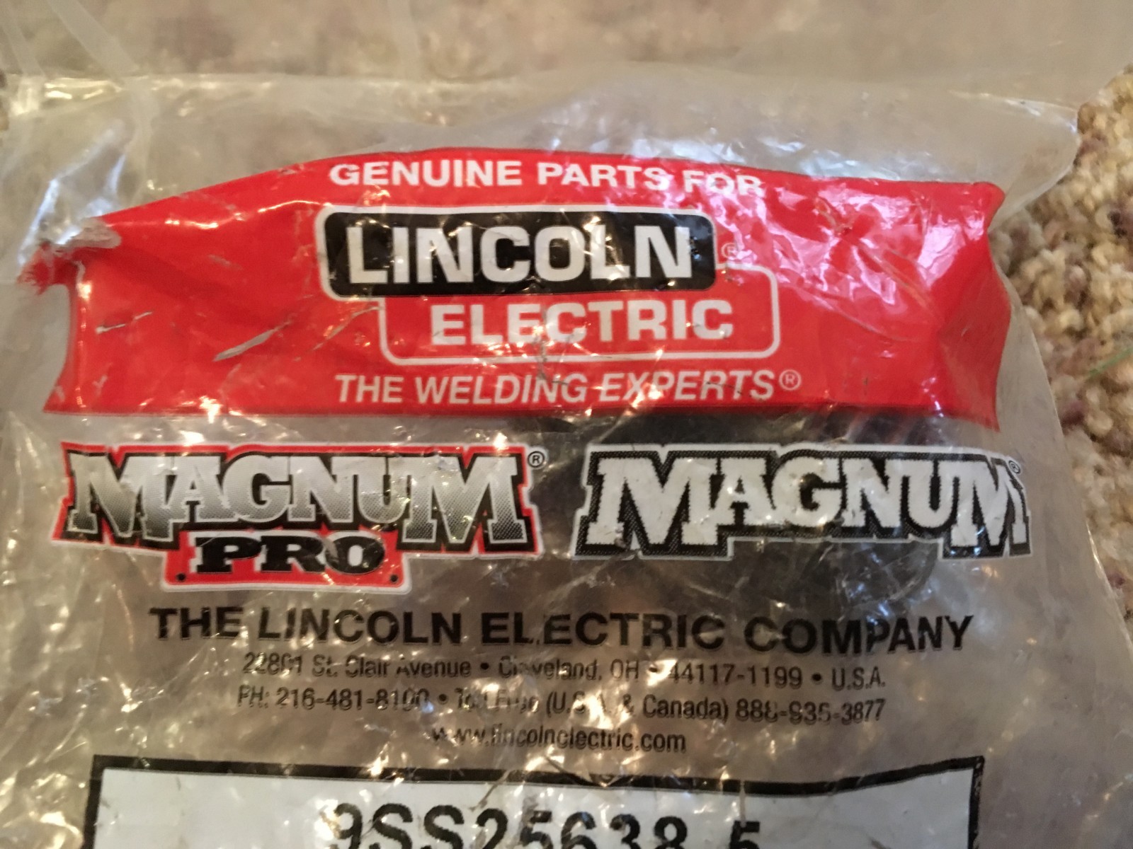 Lincoln Electric Drive Hub Asbly 9SS25638-5 NEW