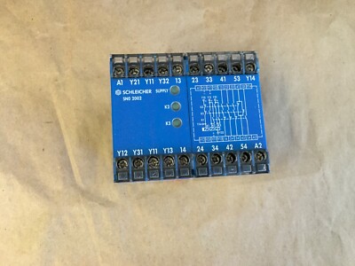 Schleicher SNO 2002-17 / 18812532 175 086 Safety Relay  (KB)