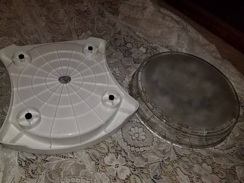 ORIGINAL THANE FLAVOR WAVE DELUXE OVEN MHO-1200 GLASS TRAY & BASE GREAT SHAPE!!