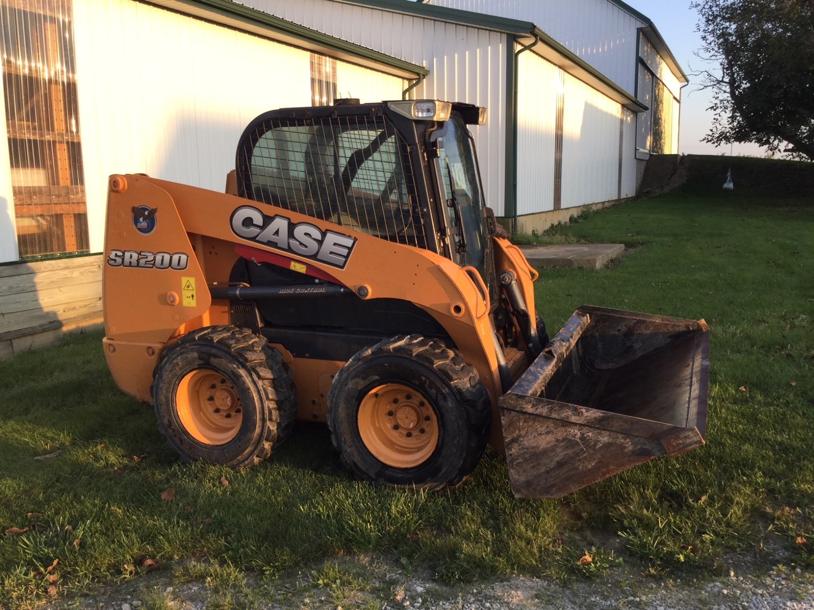 Case SR200 skidloader skidsteer loader