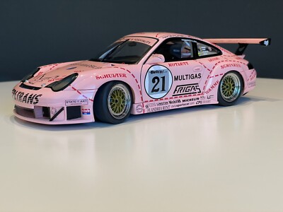 オートアート 1/18 ポルシェ911（996）GT3 RSR ZOLDER HD - 1:18 Porsche 911 (996) GT3 RSR ZOLDER #21 (Pink Pig