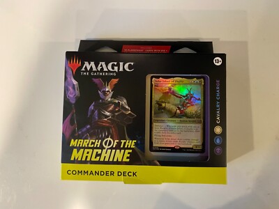 (MTG) Calvary Charge Magic the Gathering March of the Machines Commander Sealed