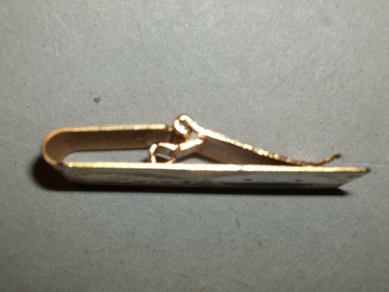 Engraved Money Clip  10K gold Trim 2