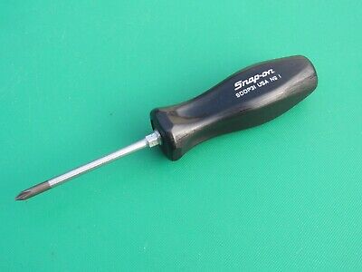 SNAP ON SDDP31 #1 PHILLIPS CLASSIC BLACK HANDLE SCREWDRIVER NO. 1 SDDP 31 NEW  #