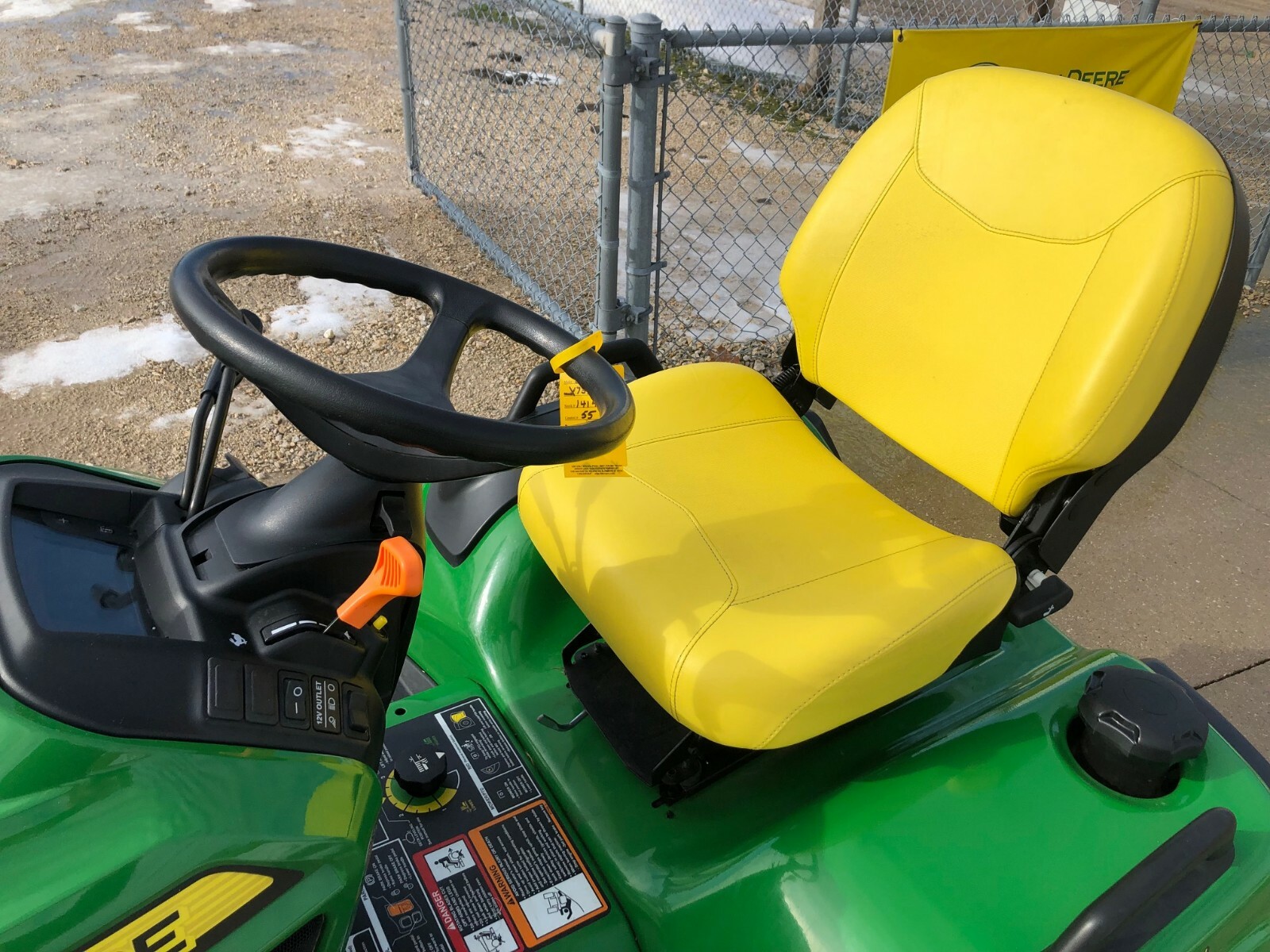 2018 John Deere X739 4WD/4WS 60HC STD PTO CONNECT DECK # 141463