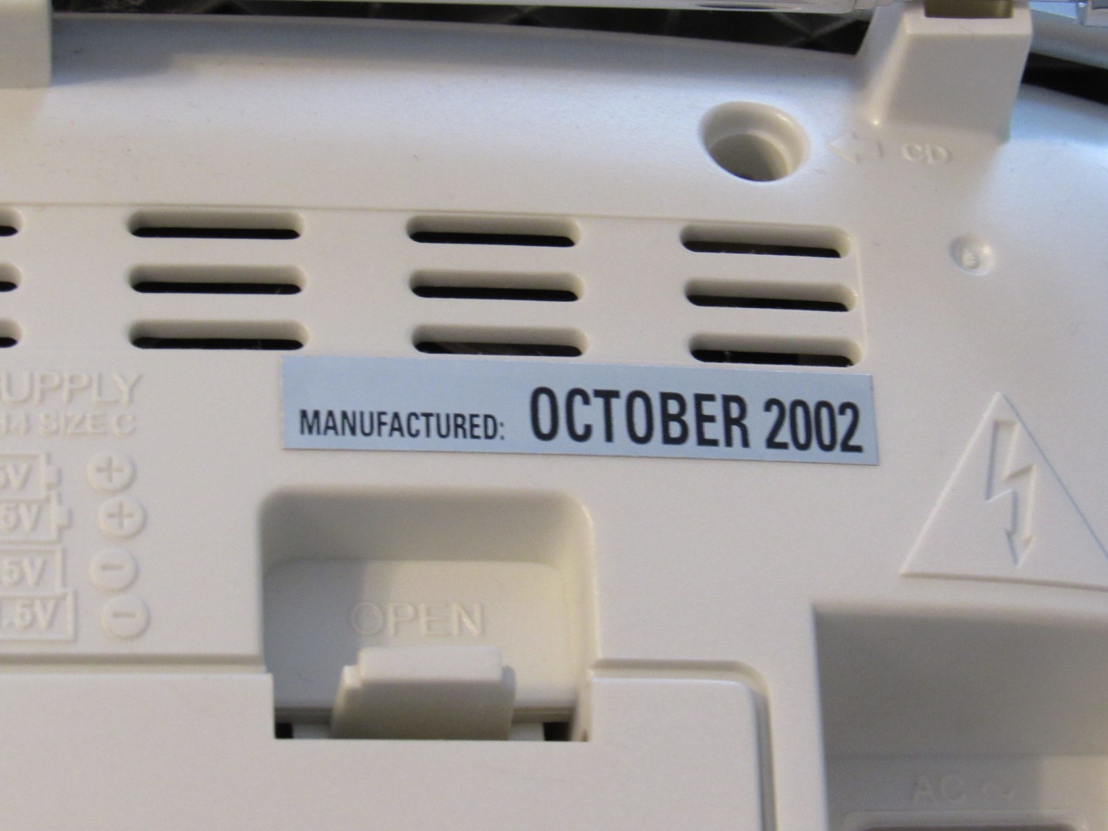 Aiwa CSD-TD49 CD/Radio/Cassette Boombox