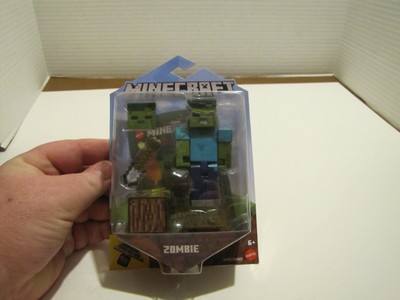 NEW MINECRAFT 3'' INCH ACTION FIGURE COMIC MAKER ZOMBIE US SELLER 