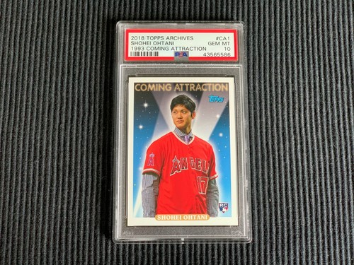 ゲームセンター・ゲームカード 2018 Shohei Ohtani  Topps PSA 10 2018 Topps Allen & Ginter Shohei Ohtani PSA 10 RC | eBay