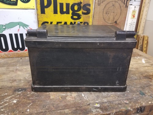 Antique 1800's Cast Iron Stagecoach Strongbox in Original Condition