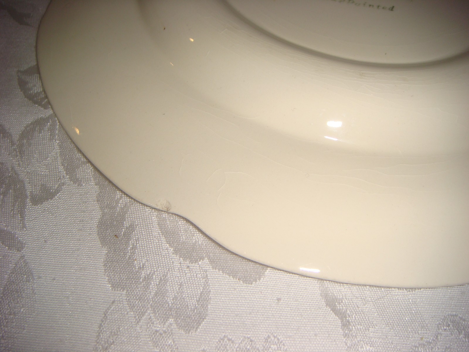 RIDEAU POTTERY DAHLIA HANDPAINTED PLATE SE 32 CANADIAN  9