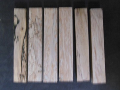 PK-788_ 6 Spalted Maple Pen Turning Blanks 6