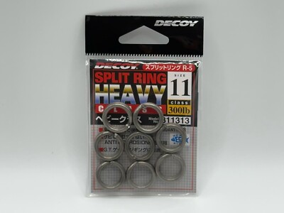 Decoy R-5 Split Ring Heavy Class Size 11 Heavy Duty Split Ring 300LB